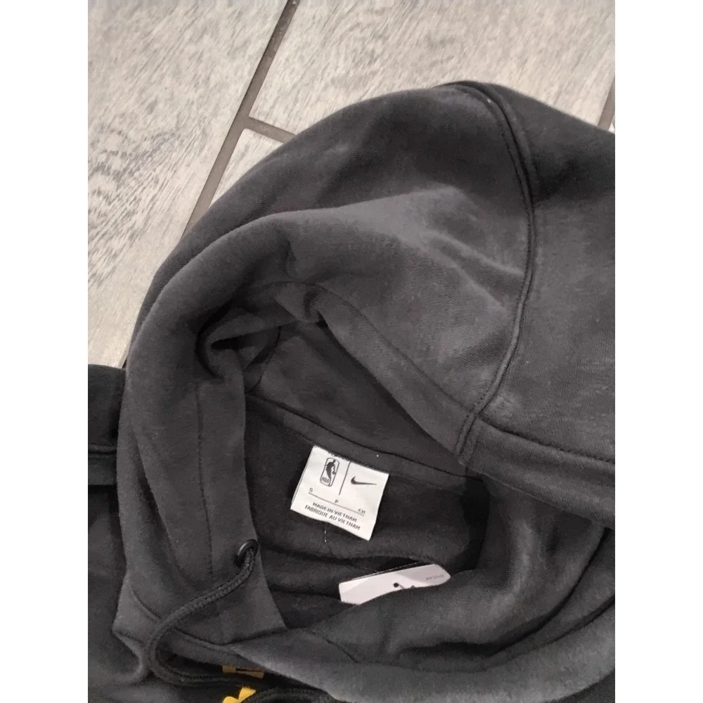 Nike NBA Los Angeles Lakers City Edition Black Hoodie Mens Small HQ5536-010